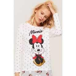 Koszulka piżamowa Minnie Mouse - Biały. Piżamy marki House. Za 39.99 zł.