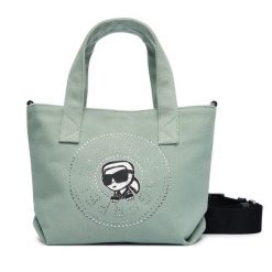 Torebka KARL LAGERFELD. Zielone torebki klasyczne KARL LAGERFELD, bez wzorów, klasyczne, bez dodatków. Za 339.99 zł.
