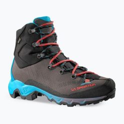 Buty wysokogórskie damskie La Sportiva Aequilibrium Trek GTX. Szare buty trekkingowe La Sportiva, na jesień, z gore-texu, bez zapięcia. Za 1,259.00 zł.