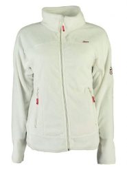 ANAPURNA Kurtka polarowa "Uternel" w kolorze białym rozmiar: XL. Białe kurtki ANAPURNA, xl, z aplikacjami, z polaru, klasyczne, bez kaptura. Za 74.81 zł.