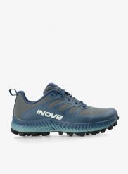 Buty trailowe damskie Inov-8 MudTalon Precision. Niebieskie buty do biegania Inov-8, bez wzorów, z nylonu, bez zapięcia, do biegania. Za 280.49 zł.