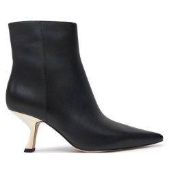 Botki MICHAEL Michael Kors. Czarne botki MICHAEL Michael Kors, bez wzorów, bez obcasa, na szpilce, bez zapięcia. Za 1,129.00 zł.