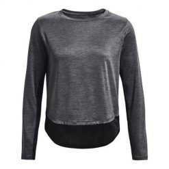 Koszulka treningowa damska Under Armour Tech Vent. Szare t-shirty sportowe Under Armour, s, bez wzorów, z elastanu, bez ramiączek, na fitness i siłownię. Za 262.00 zł.