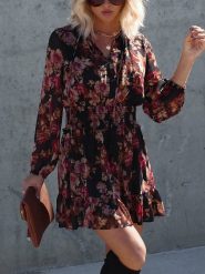 LA Angels Sukienka w kolorze czarno-czerwonym rozmiar: XL. Czarne sukienki LA Angels, xl, bez wzorów, bez kołnierzyka, bez ramiączek, mini. Za 130.99 zł.