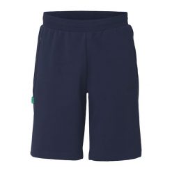 Szorty dla dzieci Uhlsport ID. Niebieskie szorty Uhlsport, bez wzorów, sportowe. Za 168.50 zł.