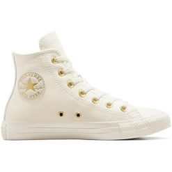 Buty sportowe Converse Chuck Taylor As. Brązowe buty treningowe Converse, bez wzorów, ze skóry ekologicznej, bez zapięcia. Za 382.73 zł.