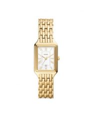 Fossil Zegarek Raquel ES5220 Złoty. Żółte, cyfrowe zegarki Fossil, złote. Za 789.99 zł.