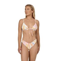 Kostium kąpiący dwuczęściowy w kwiaty dla kobiet Salty Crew Skimpy V. Białe bikini SALTY CREW, bez wzorów, sportowe. Za 257.00 zł.