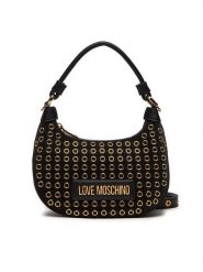 LOVE MOSCHINO Torebka JC4058PP1LLH100A Czarny. Czarne torebki klasyczne Love Moschino, bez wzorów, ze skóry, bez dodatków. Za 779.99 zł.
