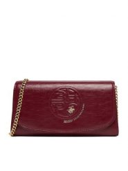 Beverly Hills Polo Club Portfel CWBEO-BHPC-W1-008-SS26 Bordowy. Czerwone portfele Beverly Hills Polo Club, bez wzorów, ze skóry. Za 99.99 zł.