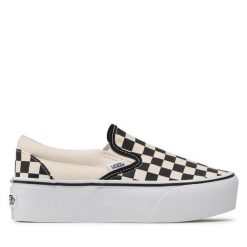 Tenisówki Vans. Brązowe trampki Vans, bez wzorów, bez zapięcia, vans classic. Za 289.99 zł.