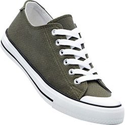 Tenisówki bonprix oliwkowy. Buty sportowe lifestyle marki Mohito. Za 44.99 zł.