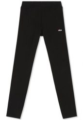 Damskie legginsy Fila Casania. Czarne legginsy Fila, bez wzorów, z bawełny, eleganckie, długie. Za 100.99 zł.