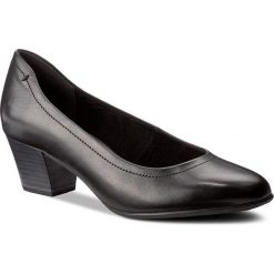 Półbuty TAMARIS - 1-22302-29 Black 001. Czarne czółenka marki Tamaris, z materiału, eleganckie. W wyprzedaży za 189.00 zł.