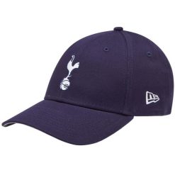 Czapka z daszkiem Tottenham Hotspur - licencjonowana New Era. Niebieskie czapki z daszkiem New Era, bez wzorów, z bawełny. Za 109.99 zł.