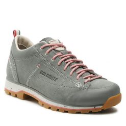 Trekkingi Dolomite. Szare buty trekkingowe Dolomite, bez zapięcia. Za 589.99 zł.