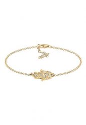 Elli Damska elegancka ręka Hamsa z kryształami ze srebra próby 925 Bransoletki 1 ct Damski. Brązowe bransoletki Elli, z kryształem, srebrne. Za 283.99 zł.