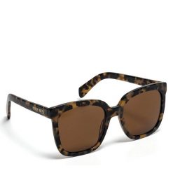 Okulary przeciwsłoneczne Nine West. Brązowe okulary przeciwsłoneczne Nine West, bez wzorów. Za 129.99 zł.