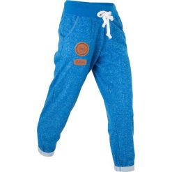 Spodnie sportowe, długość 7/8 bonprix lazurowy melanż. Spodnie dresowe marki bonprix. Za 49.99 zł.