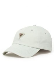 Guess Czapka z daszkiem V6RZ08 WG980 Niebieski. Niebieskie czapki z daszkiem Guess, z aplikacjami, z nylonu. Za 159.99 zł.