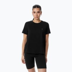 Koszulka treningowa damska Cardio Bunny HCB-126-017. Czarne t-shirty sportowe Cardio Bunny, l, bez wzorów, z bawełny, bez ramiączek, na fitness i siłownię. Za 94.99 zł.