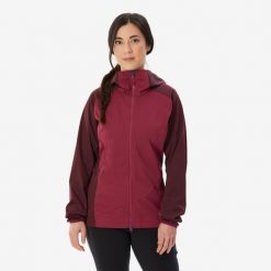 Kurtka softshell damska Simond Alpinism. Fioletowe kurtki SIMOND, l, bez wzorów, z materiału, bez kaptura, wspinaczkowe. Za 249.99 zł.