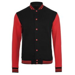 Kurtka Unisex Varsity Dla Dorosłych. Białe kurtki BUILD YOUR BRAND, xl, bez wzorów, bez kaptura. Za 209.99 zł.