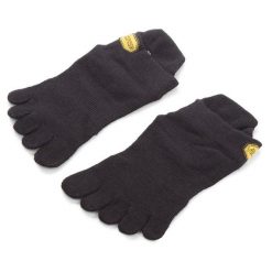 Skarpety Niskie Unisex Vibram Fivefingers. Czarne skarpetki Vibram Fivefingers, bez wzorów. Za 39.99 zł.
