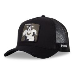 Czapka z daszkiem Capslab Looney Tunes Sylvester The Cat CL/LOO10/1/CT/SYL. Czarne czapki z daszkiem CapsLab, bez wzorów, sportowe. Za 128.99 zł.
