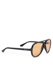 Ray-Ban Okulary przeciwsłoneczne 0RB4125 Czarny. Czarne okulary przeciwsłoneczne Ray-Ban, bez wzorów, plastikowe. Za 724.99 zł.