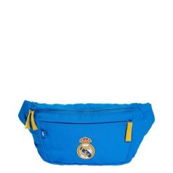 Saszetka Realu Madryt. Niebieskie nerki i saszetki adidas, bez wzorów, sportowe, bez dodatków. Za 129.00 zł.