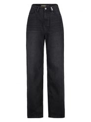 Eight2Nine Dżinsy - Comfort fit - w kolorze czarnym rozmiar: S. Czarne jeansy Eight2Nine, s, z aplikacjami, z denimu, klasyczne, z podwyższonym stanem. Za 115.24 zł.