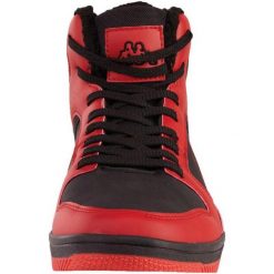 Wysokie Buty Treningowe Unisex Dla Dorosłych Z Podszewką Ze Sztucznego Futra. Brązowe buty treningowe Kappa, bez wzorów, bez zapięcia, trekkingowe. Za 262.99 zł.