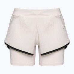 Spodenki treningowe damskie Gymshark Speed. Czarne szorty sportowe Gymshark, bez wzorów, na fitness i siłownię. Za 109.99 zł.