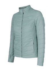 4F Kurtka pikowana w kolorze miętowym rozmiar: XXL. Niebieskie kurtki 4f, xxl, bez wzorów, bez kaptura. Za 184.95 zł.