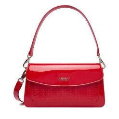 Torebka Nine West. Czerwone torebki klasyczne Nine West, bez wzorów, klasyczne, bez dodatków. Za 229.99 zł.