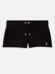Juicy Couture Szorty dresowe w kolorze czarnym rozmiar: S. Czarne szorty sportowe Juicy Couture, bez wzorów, z dresówki. Za 108.99 zł.