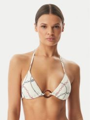 Tommy Hilfiger Góra od bikini UW0UW06393 Biały. Białe bikini Tommy Hilfiger, bez wzorów, z syntetyku. Za 249.99 zł.