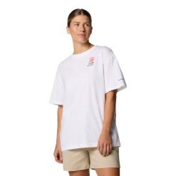 Columbia Koszulka Rolling Bend 2120031101. Białe t-shirty sportowe Columbia, l, bez wzorów, bez ramiączek. Za 113.99 zł.