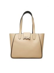 KARL LAGERFELD Torebka A3W30133 Beżowy. Brązowe torebki klasyczne KARL LAGERFELD, bez wzorów, ze skóry, bez dodatków. Za 1,259.00 zł.