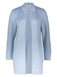 ONLY Płaszcz przejściowy w kolorze błękitnym rozmiar: XS. Niebieskie płaszcze ONLY, xs, bez wzorów, bez kaptura. Za 124.11 zł.