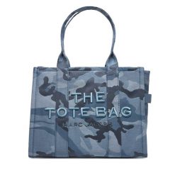 Torebka Marc Jacobs. Niebieskie shopper bag Marc Jacobs, bez wzorów, bez dodatków. Za 1,099.00 zł.
