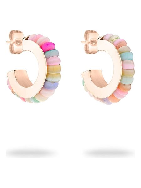 Tamaris Kolczyki-półkreole z kamieniami ozdobnymi rozmiar: onesize. Kolczyki Tamaris, ze stali. Za 121.99 zł.