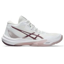 Buty do siatkówki Asics Sky Elite Ff Mt 3 1052A0761 01 białe. Białe buty treningowe bez wzorów, bez zapięcia, do siatkówki. W wyprzedaży za 928.97 zł.