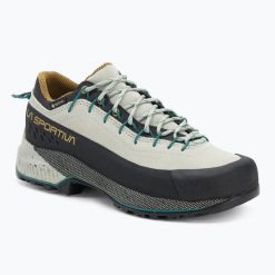 Buty podejściowe damskie La Sportiva TX4 Evo GTX. Białe buty trekkingowe La Sportiva, z gore-texu, bez zapięcia. Za 949.99 zł.