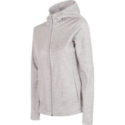Bluza damska BLD303 - chłodny jasny szary melanż. Bluzy z kapturem 4f. W wyprzedaży za 79.99 zł.