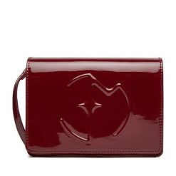 Torebka Eva Minge. Czerwone listonoszki Eva Minge, bez wzorów, bez dodatków. Za 179.99 zł.