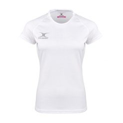 Koszulka damska Gilbert Eclipse. Białe t-shirty sportowe GILBERT, m, bez wzorów, z materiału, bez ramiączek, na fitness i siłownię. Za 150.00 zł.