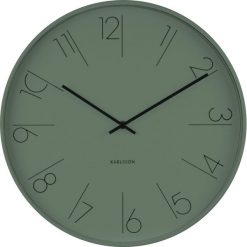 Zegar ścienny Elegant Numbers zielony. Wagi łazienkowe marki ADE. Za 212.00 zł.
