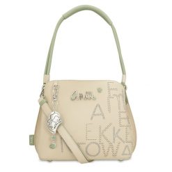 Beżowa Torebka Damska Anekke Seria Alma. Brązowe torebki klasyczne Anekke, bez wzorów, eleganckie, bez dodatków. Za 369.00 zł.